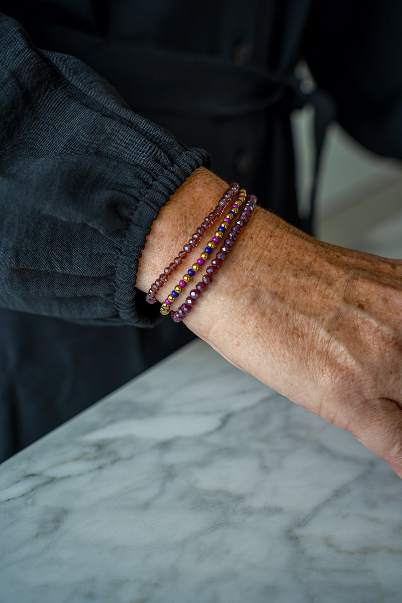 Armbandjes Mix&Match Paars