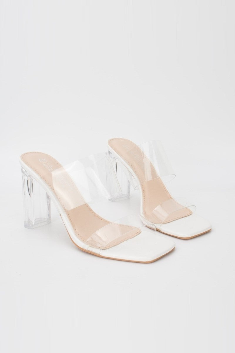 Pumps transparant (Hoge hiel)