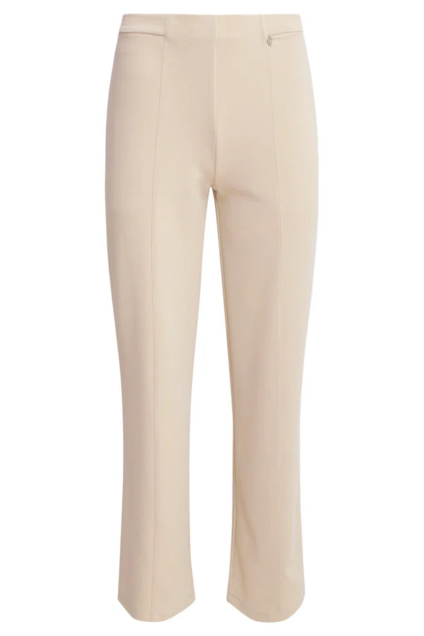 ZACHTE COBALT BLAUWE STRETCH BROEK - Trendi