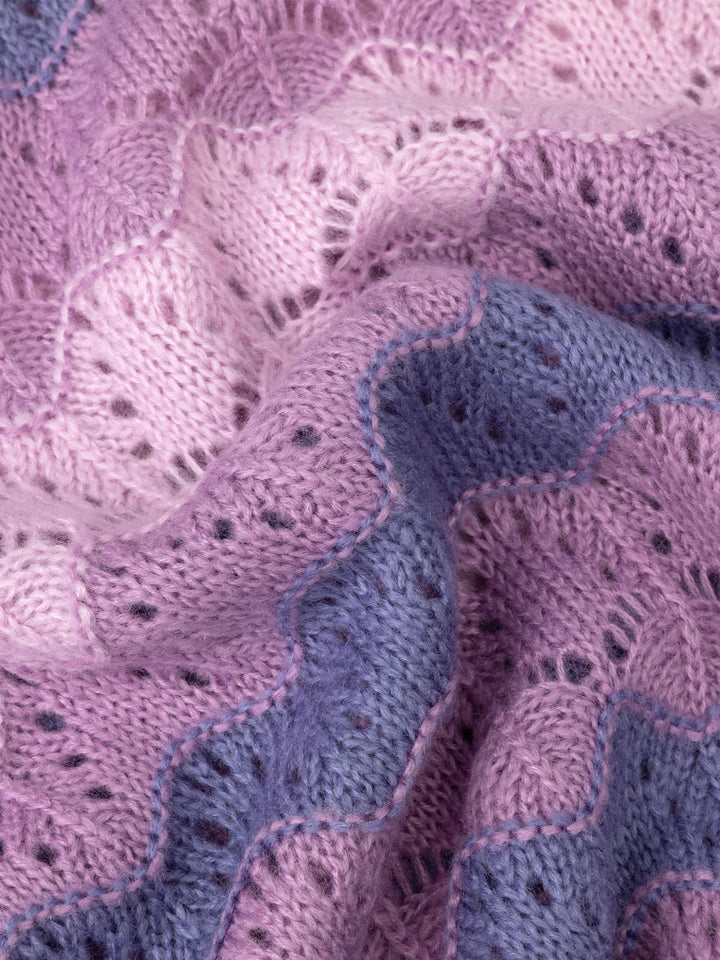 Knitted Top selah Purple/Lavendel